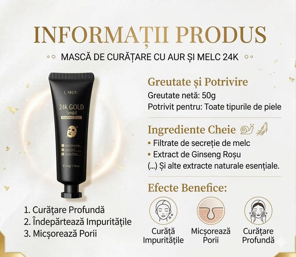 Gold Sail Mask – Rejuvenation and Cleansing