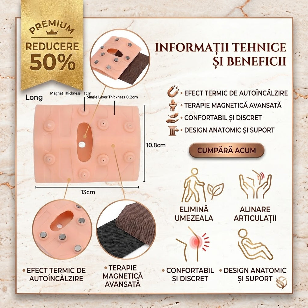 Orteză Magnetică - Suport Genunchi