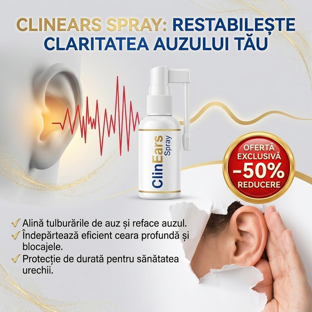 ClinEars Spray > > 1+1 GRATIS (2buc)