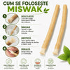 Set 5 Periuțe Naturale Miswak