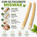 Set 5 Periuțe Naturale Miswak