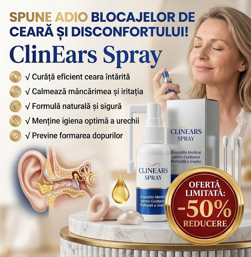 ClinEars Spray > > 1+1 GRATIS (2buc)