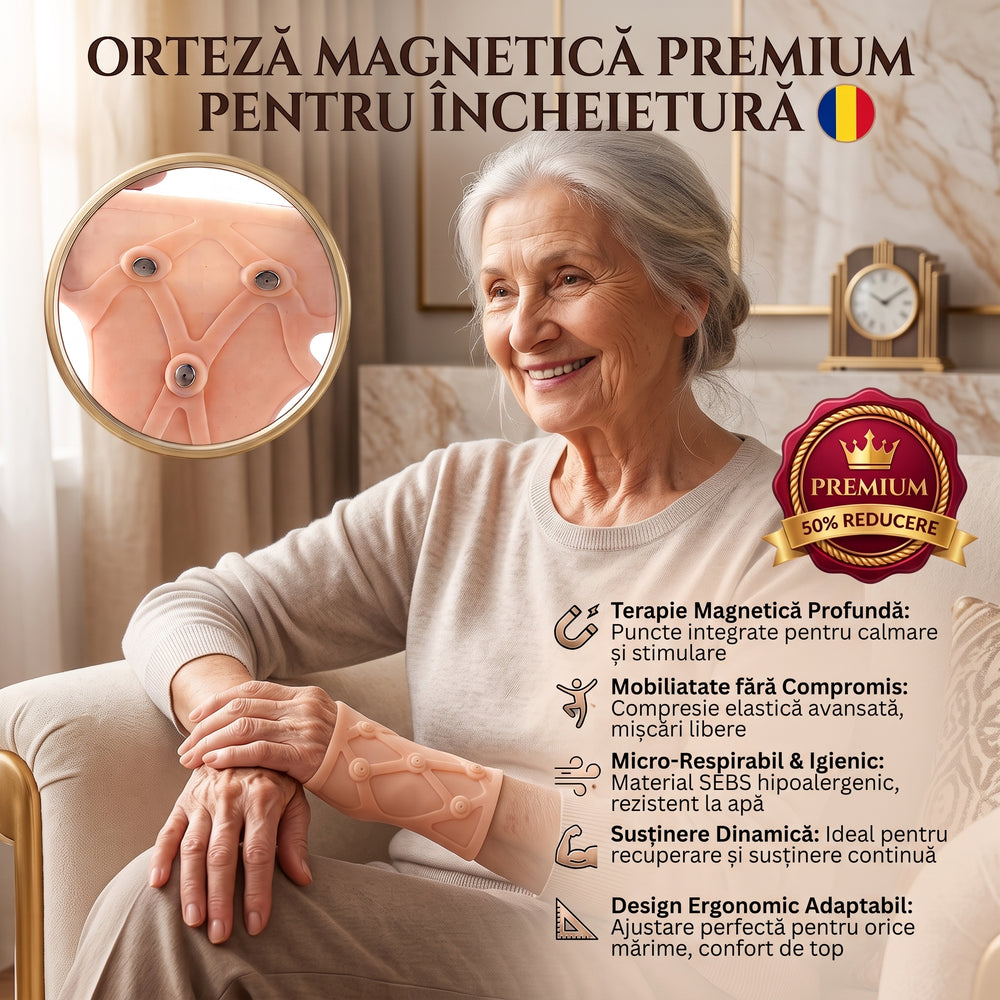 Orteză Magnetică -Suport Încheietură