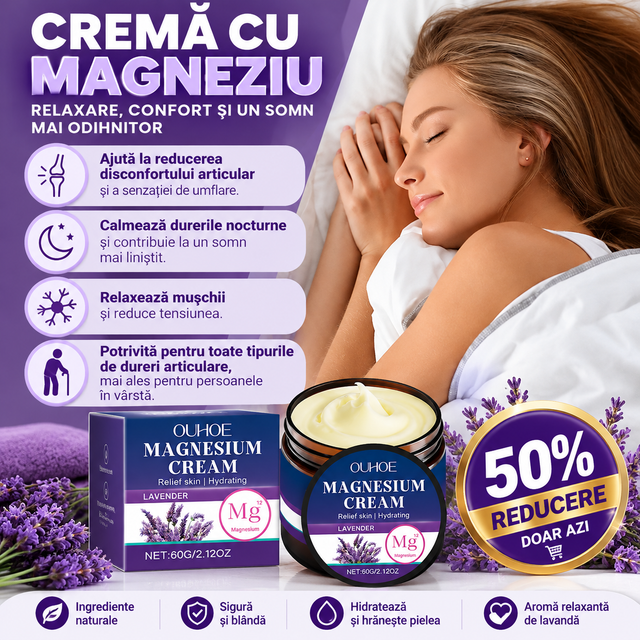 Magne Cream - Soluţia Durerilor Musculare